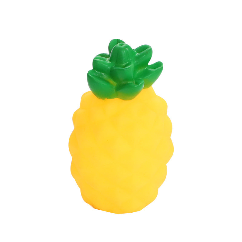 Realistic Fruit Squeezable Baby Bath Toy