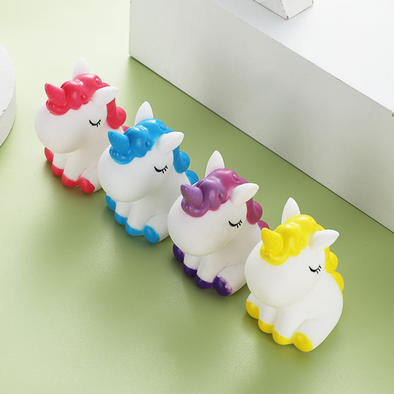 Unicorn Thumb Doll PVC Doll