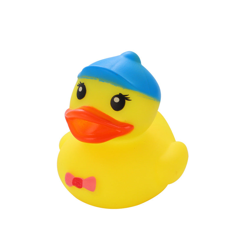 Colorful Rubber Ducklings for Playing in the Water