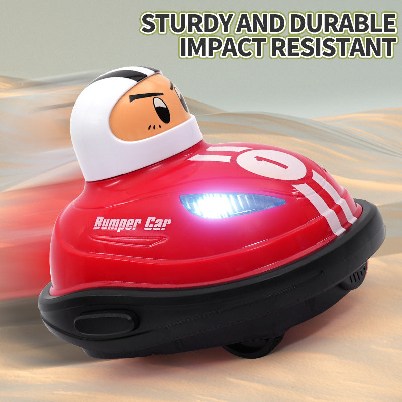 Cartoon Remote Control Bumper Cars For Two Players
