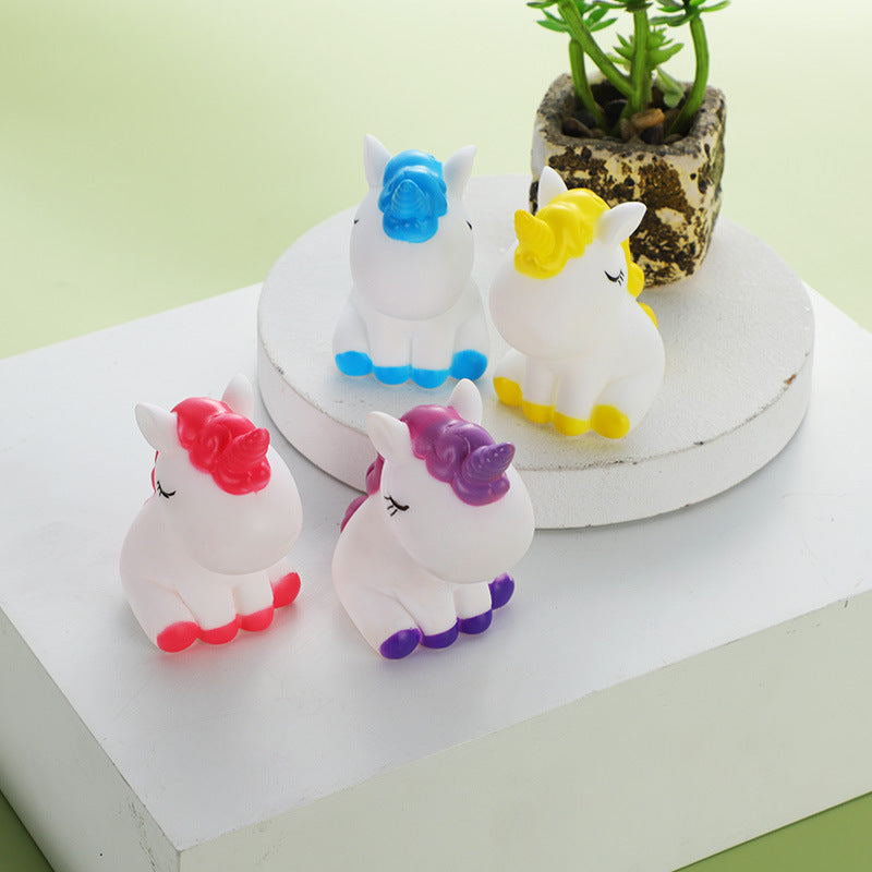 Unicorn Thumb Doll PVC Doll