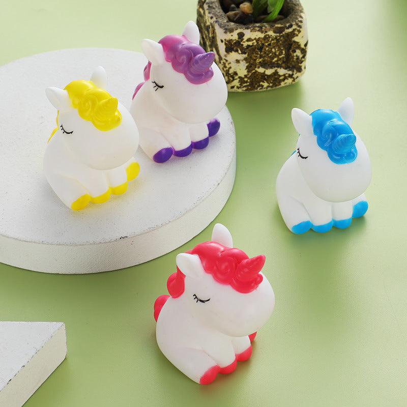 Unicorn Thumb Doll PVC Doll