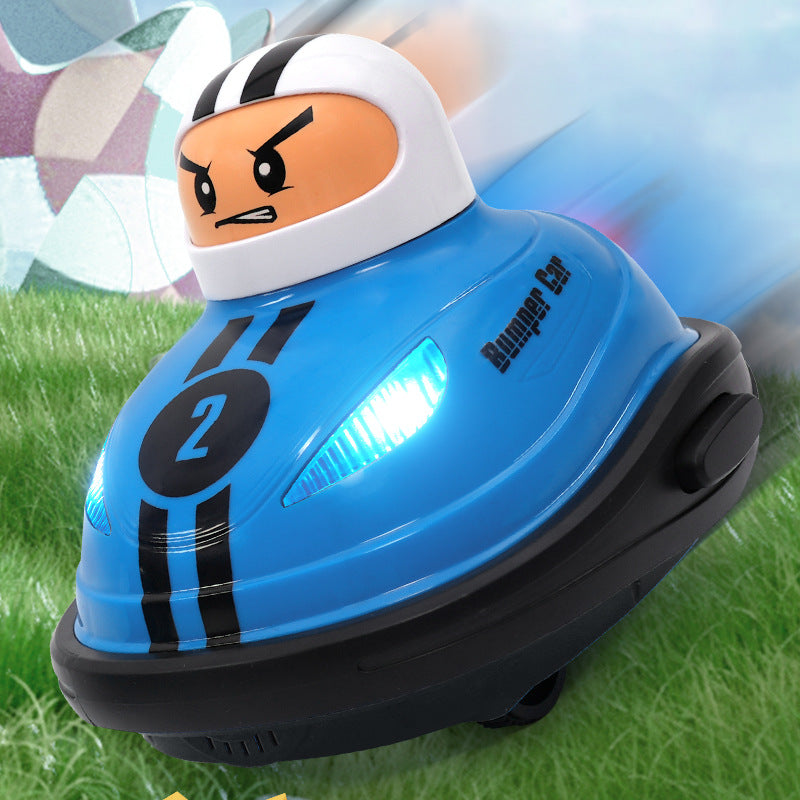 Cartoon Remote Control Bumper Cars For Two Players